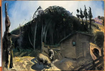 Trois cochons et une montagne, c.1922